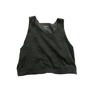 REI Cooperative Sports Bra Women’s Cropped Top Geometric Large